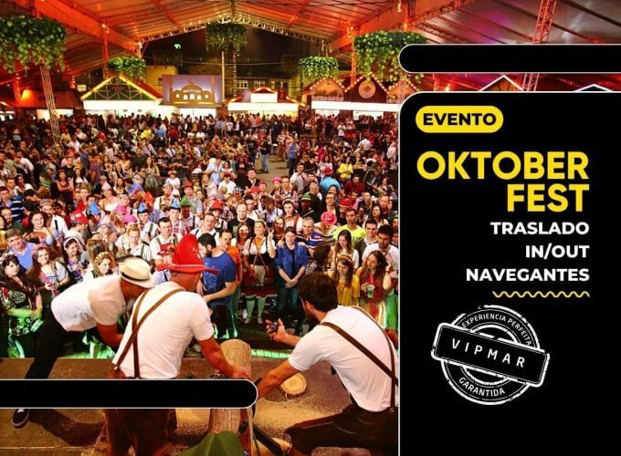 OKTOBERFEST BLUMENAU 2022: Transporte Aeroporto ida e volta Navegantes / Balneário Camboriú + Oktoberfest