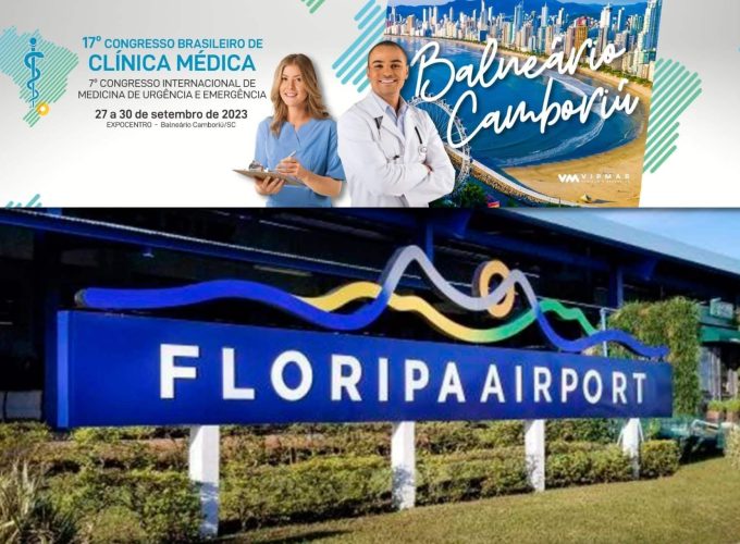 17º Congresso Clínica Médica: Transporte do Aeroporto de Florianópolis para Balneário Camboriú: Transporte Regular (Trecho)