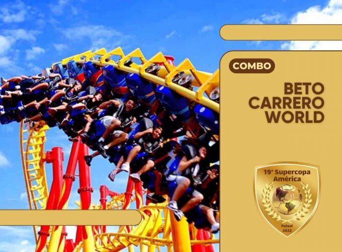SUPERCOPA: Passaporte Beto Carrero para 1 dia com Transporte ida e volta saindo dos hotéis de Balneário Camboriú