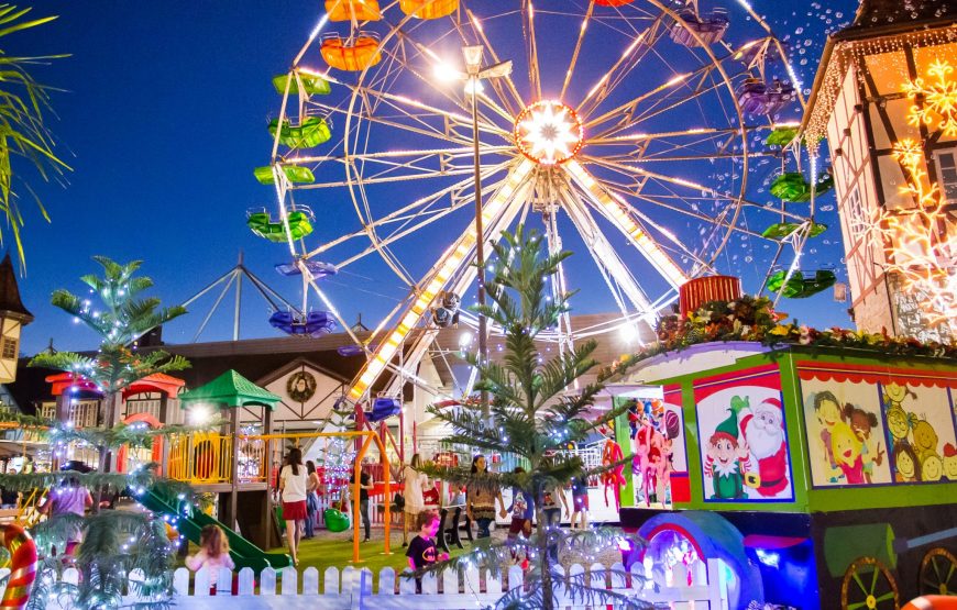 Blumenau no período do Natal: Privativo (para até 3 pessoas) saindo de Balneário Camboriú