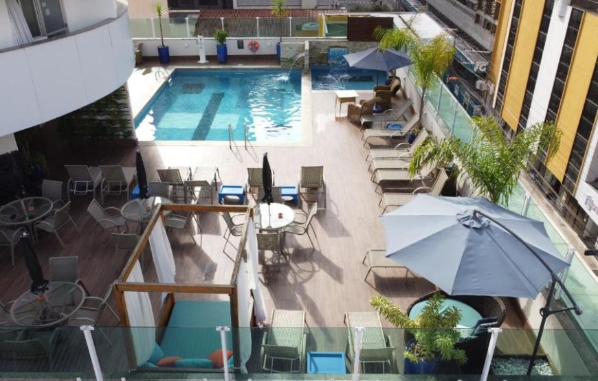 3 diárias para 2 pessoas no Hotel Sibara Flat & Convenções – Apartamento Duplo